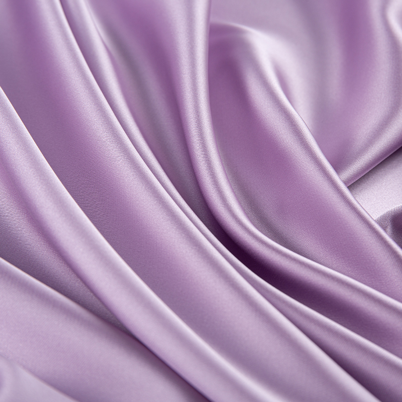 HY323 Tessuto in poliestere satinato elastico di trama viola scuro 180GSM per abbigliamento, abiti, biancheria intima di fascia alta