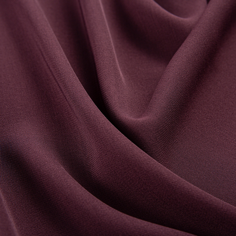 HY587 230GSM Tessuto a rete imitazione acetato Lelis Dark Purple per abbigliamento femminile e sportivo