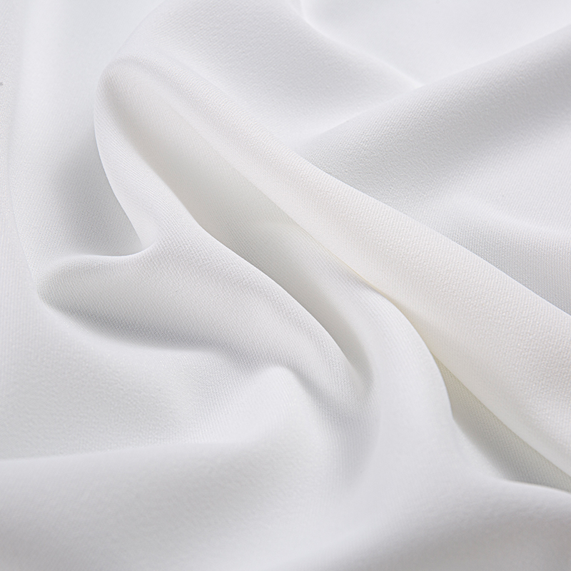 HY607 CEY opaco CEY2/1 Tessuto misto twill puro, tessuto business casual bianco