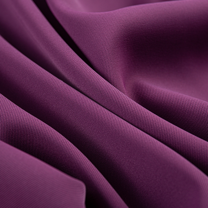 HY325 260GSM Tessuto di seta viola SPH Morgan per pantaloni di alta moda e lusso leggero