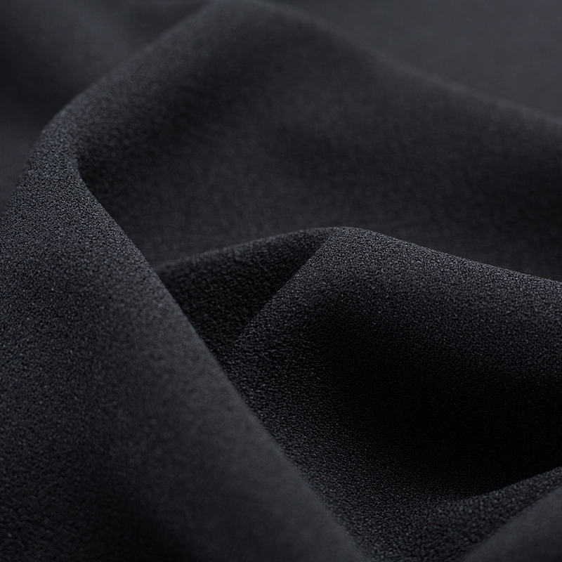 HY127 Tessuto elasticizzato a 4 vie in crêpe elastico (lino con motivi).