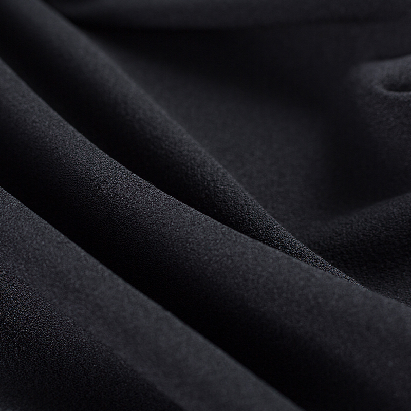 HY127 Tessuto elasticizzato a 4 vie in crêpe elastico (lino con motivi).