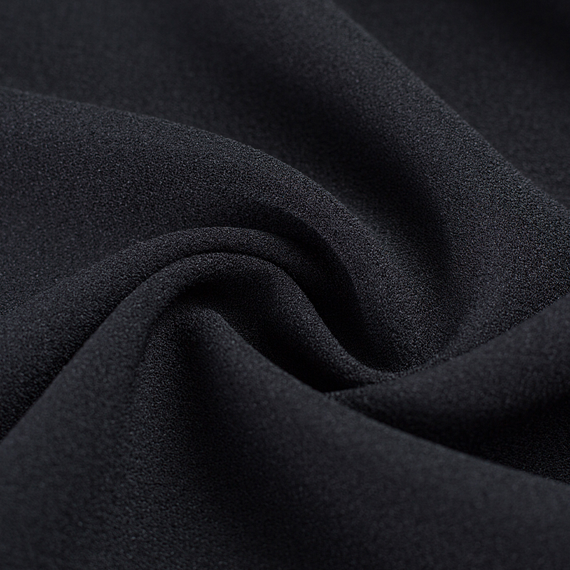 HY127 Tessuto elasticizzato a 4 vie in crêpe elastico (lino con motivi).