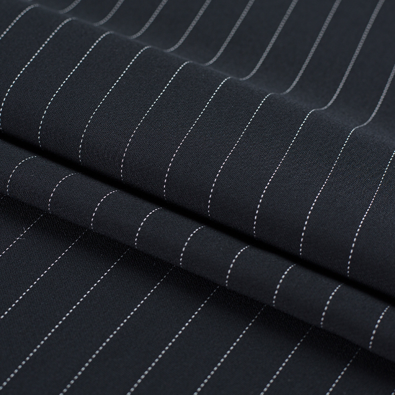 DS52(HY129) 236GSM 99%P 1% Rayon CEY Tessuti Rayon Stripe CEY