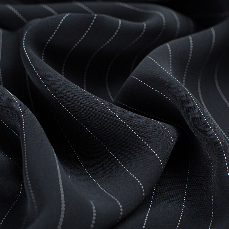DS52(HY129) 236GSM 99%P 1% Rayon CEY Tessuti Rayon Stripe CEY